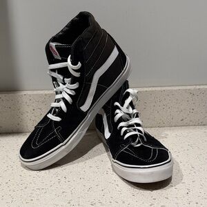 Vans Classic Black and White High-Tops